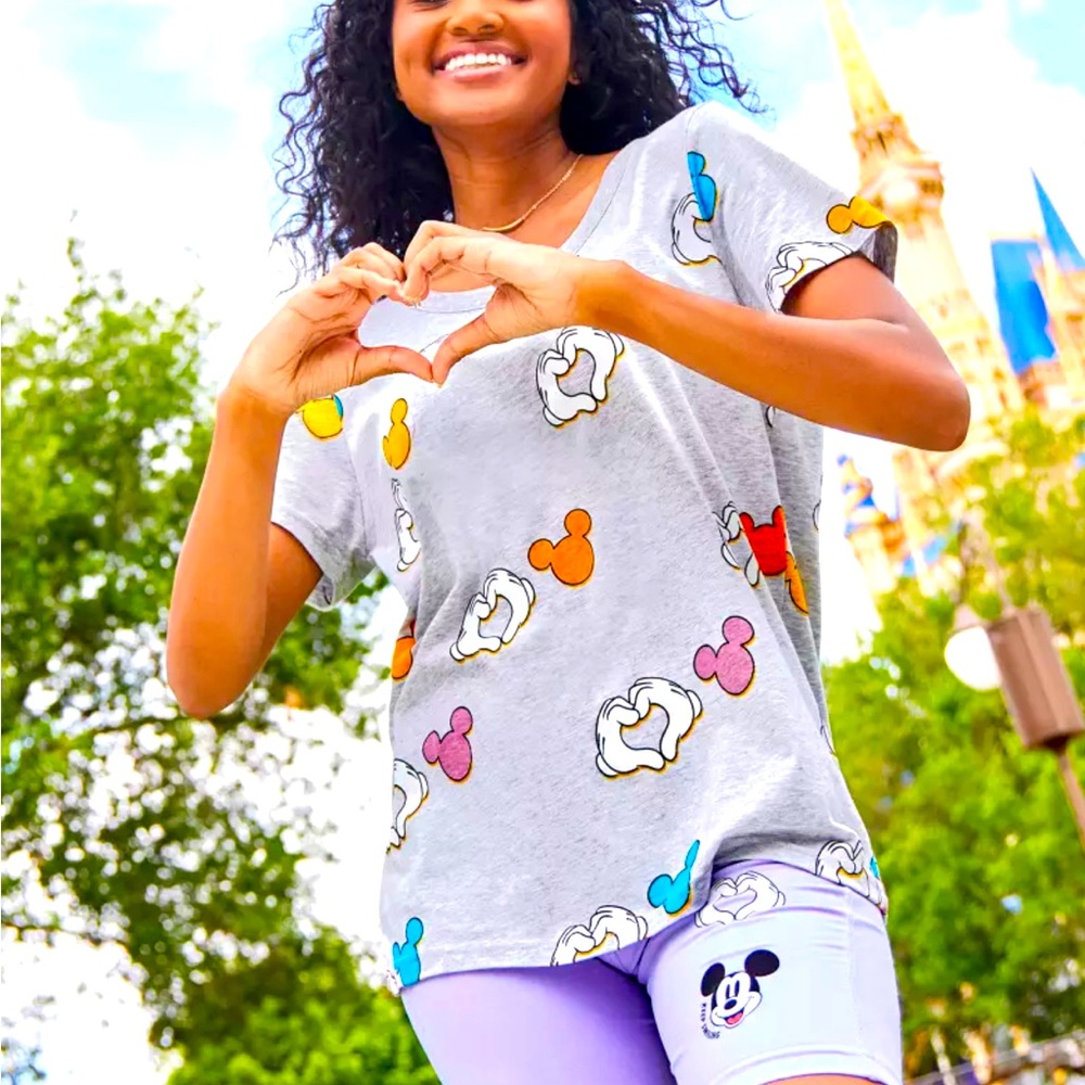 Disney Parks - Mickey Mouse Heart Hands T-Shirt for Women